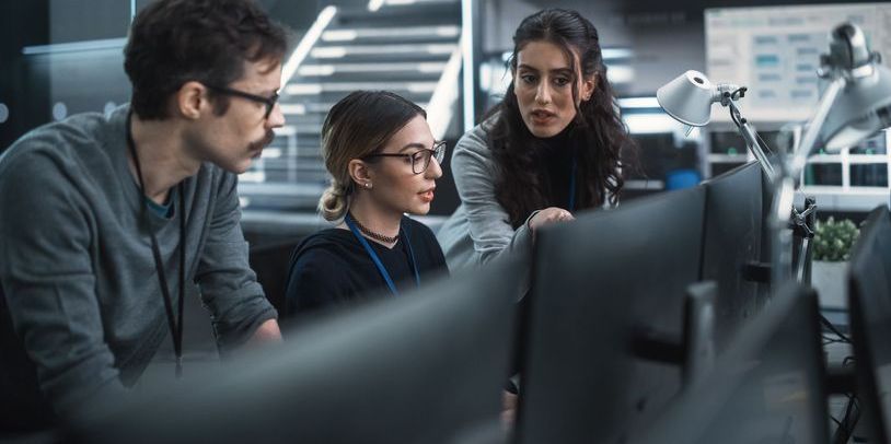 An AI consultant looking at the business processes of a client.