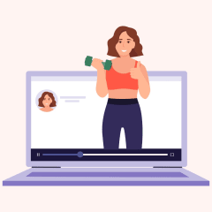 Online Fitness Coach Thumbnail